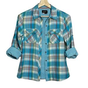 Marmot Evelyn Button Down Shirt Size M